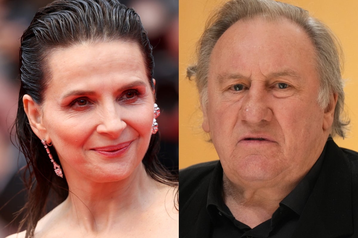 Juliette Binoche says Gerard Depardieu is ‘not a monster' after guilty sexual assault verdict