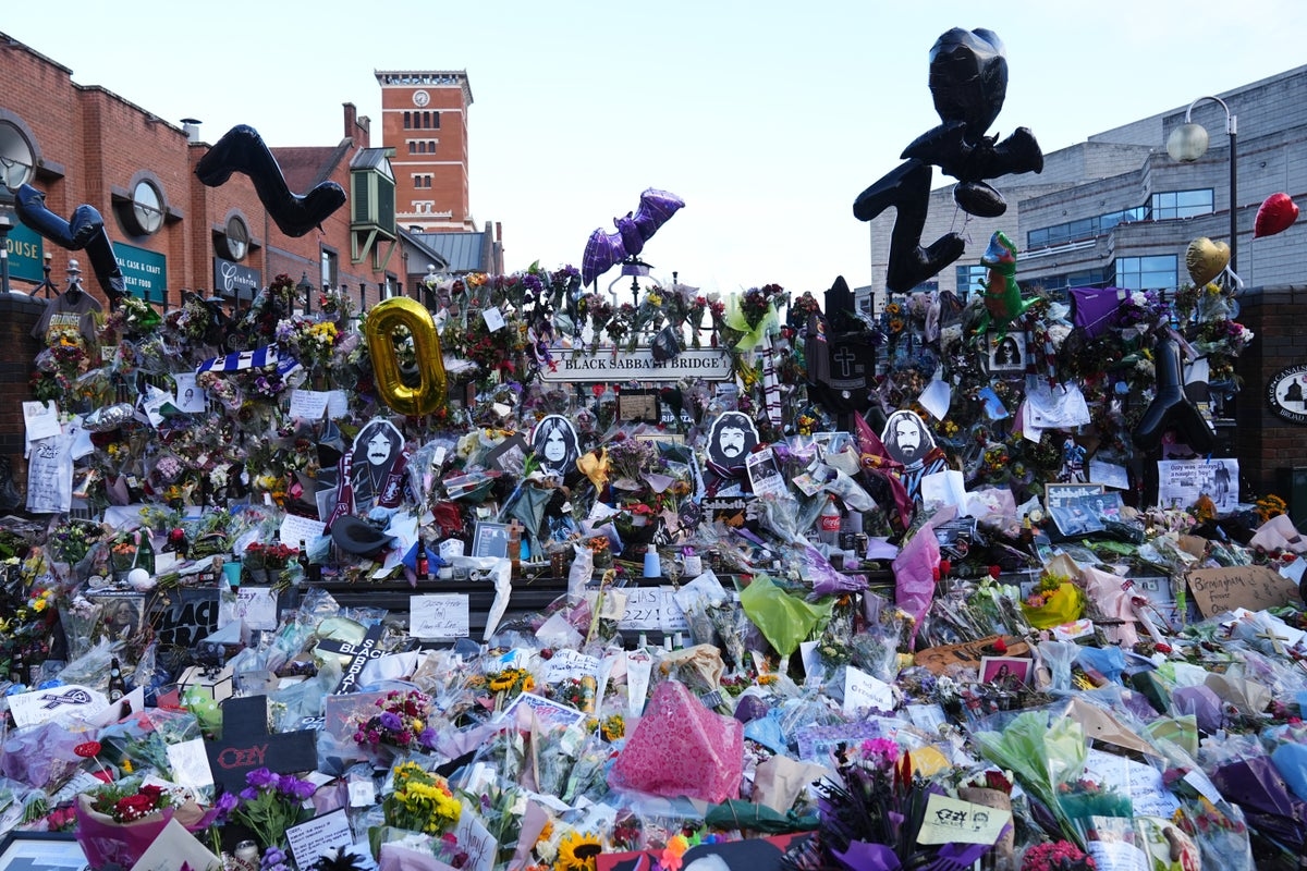 Watch in full: Ozzy Osbourne's funeral takes place in Birmingham