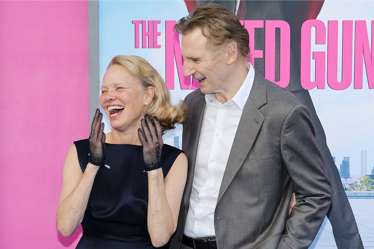 Pamela Anderson gushes over rumored boyfriend Liam Neeson: ‘He's such a sweetheart'