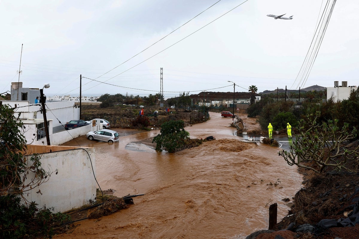 Canary Islands flooding mapped: Where has been affected as islands remain under ‘pre-alert' for rain?