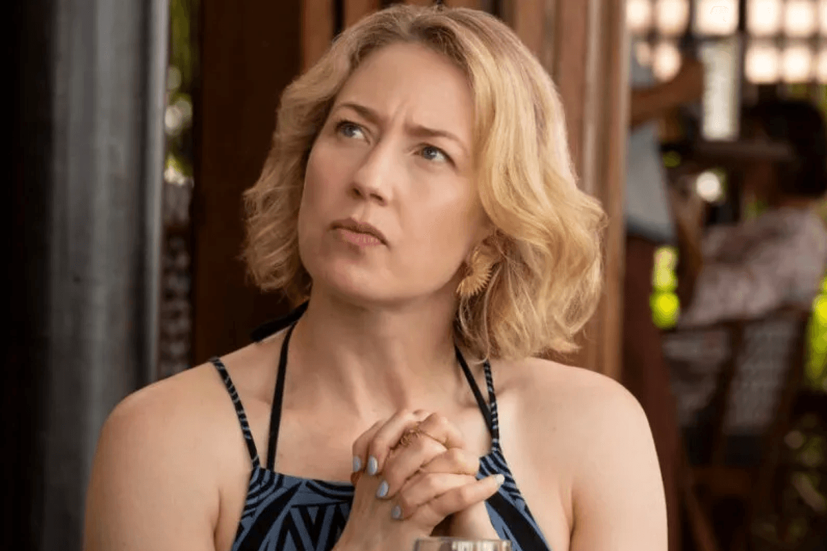 White Lotus star Carrie Coon reacts to her sprint scene in season finale going viral: ‘I'm a New Yorker'