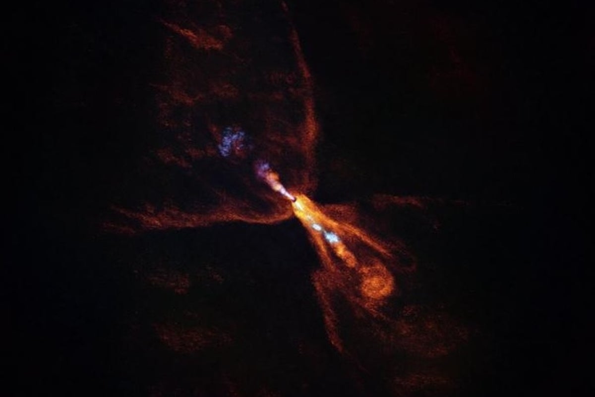 Scientists watch a solar system being born for the first ever time