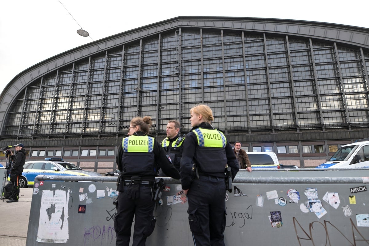 Woman arrested after 17 people injured in train station knife attack in Hamburg