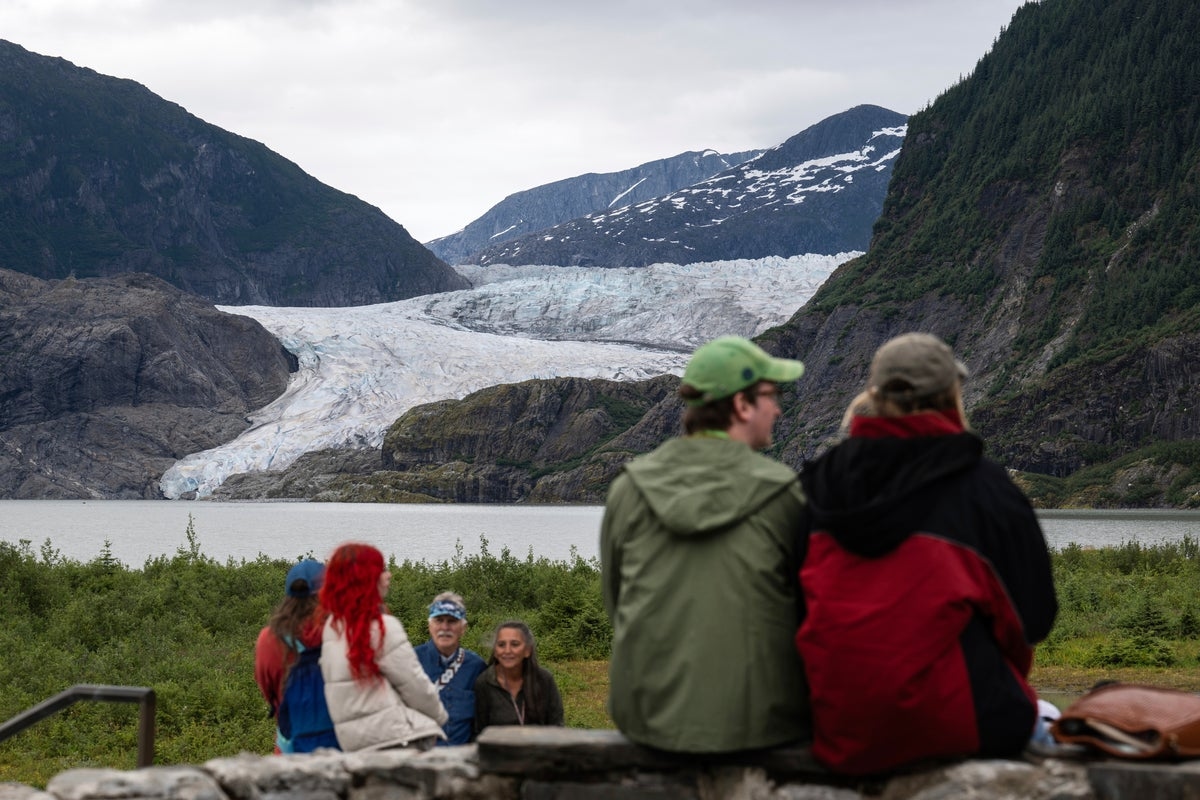 Residents in Alaska's capital urged to evacuate over flooding threat from melting glacier