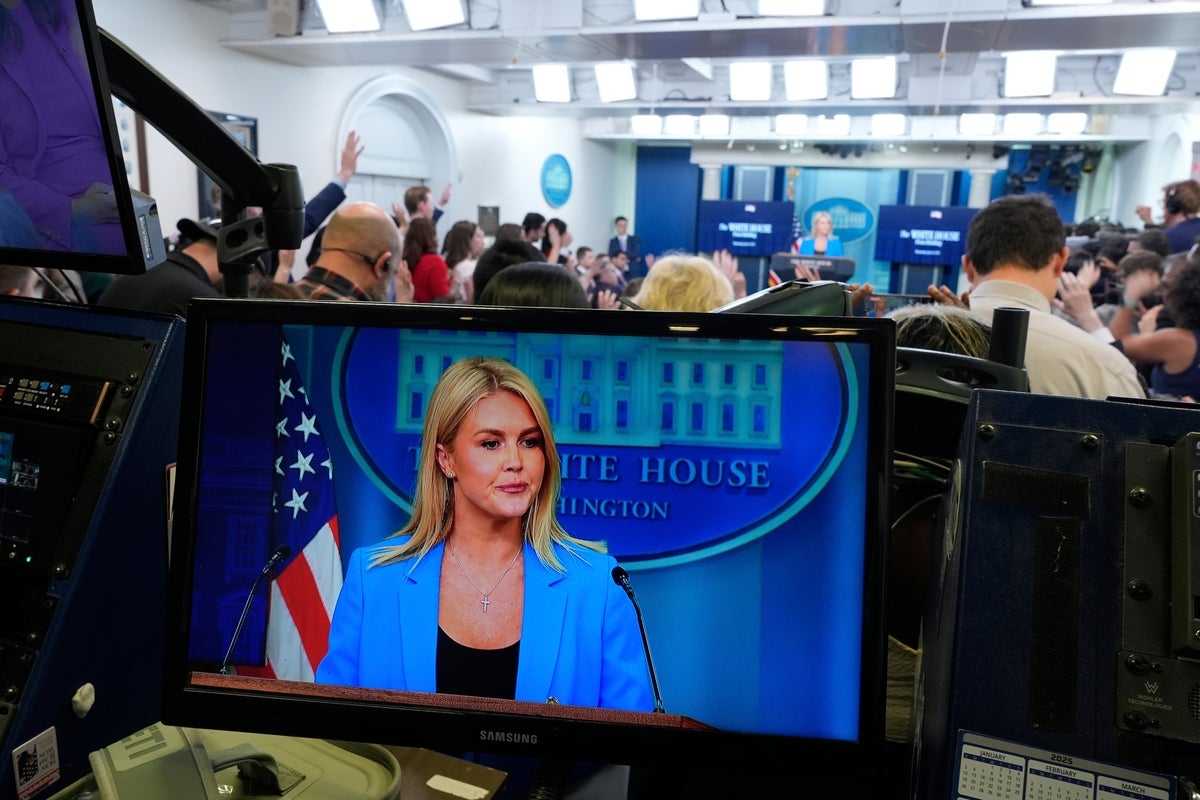 Karoline Leavitt gets fiery as she's pressed on Trump's military response to Los Angeles protests