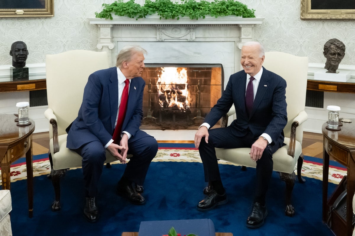 Trump shares baseless conspiracy that Joe Biden died and was replaced by a clone