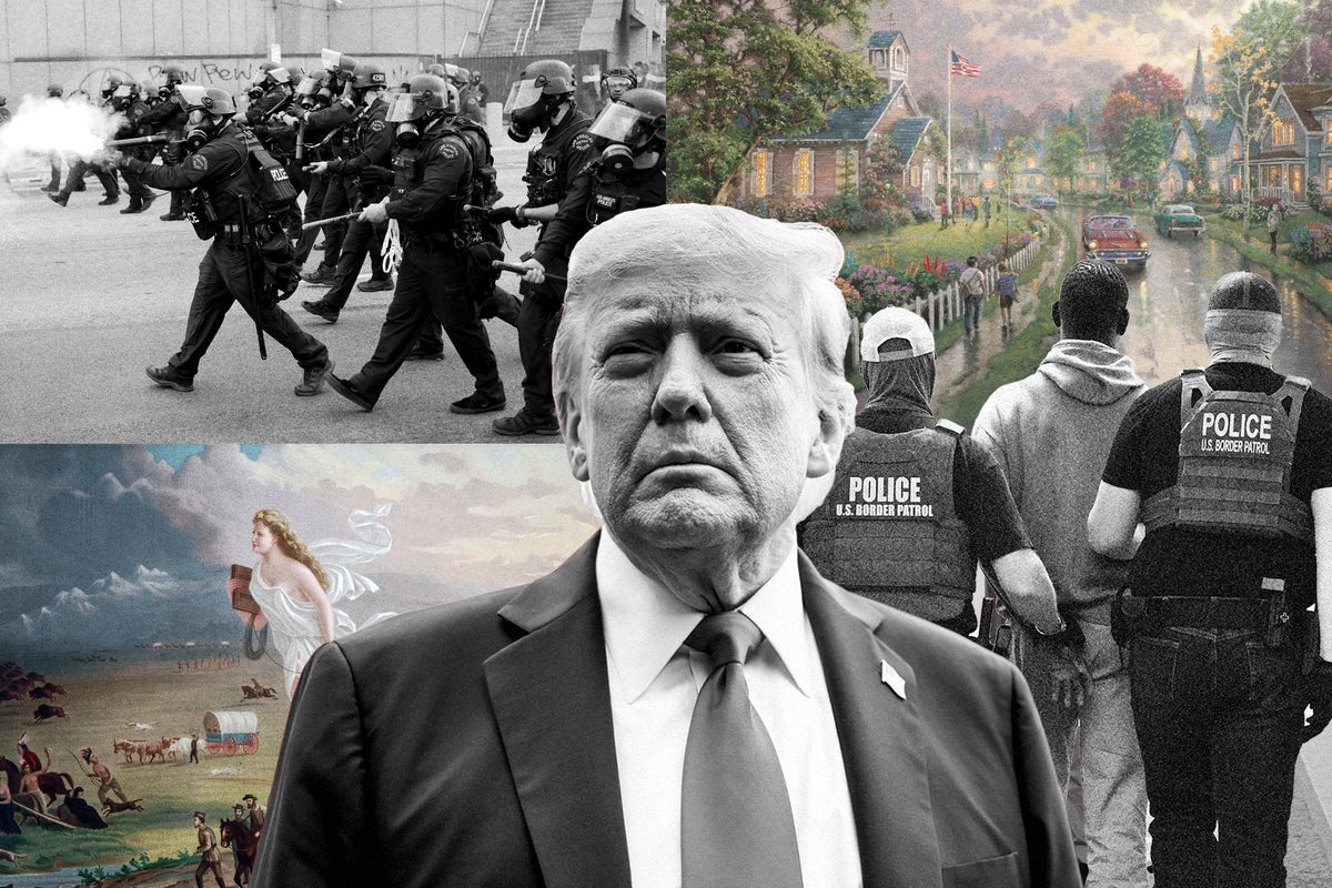 Kristi Noem's DHS is posting 1800s-style ‘fascist propaganda' art to encourage Americans to ‘Protect the Homeland'