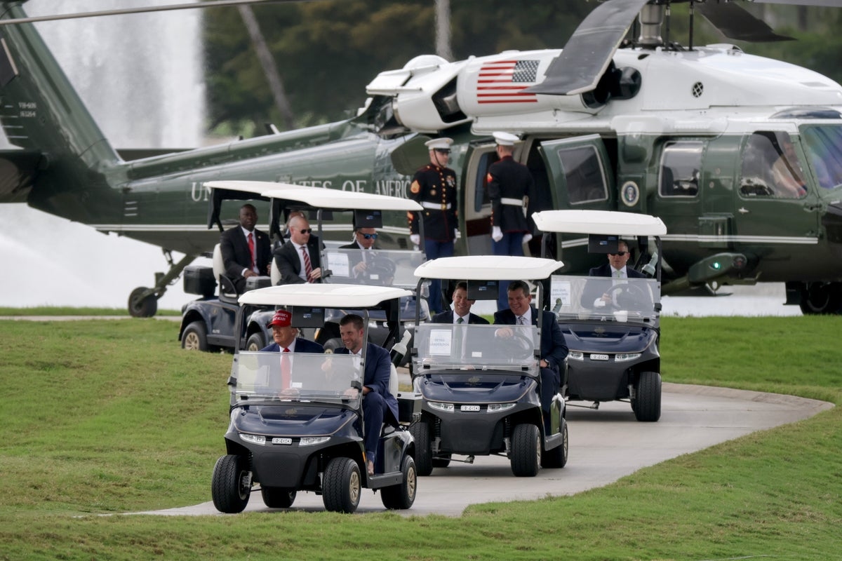 Trump's Secret Service detail to pay $600K for golf carts and port-a-potties to use at his New Jersey club