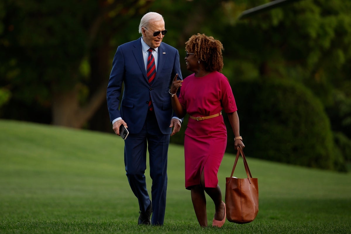 Biden's frailty has Democrats scrambling to rebrand - or jump ship like Karine Jean-Pierre