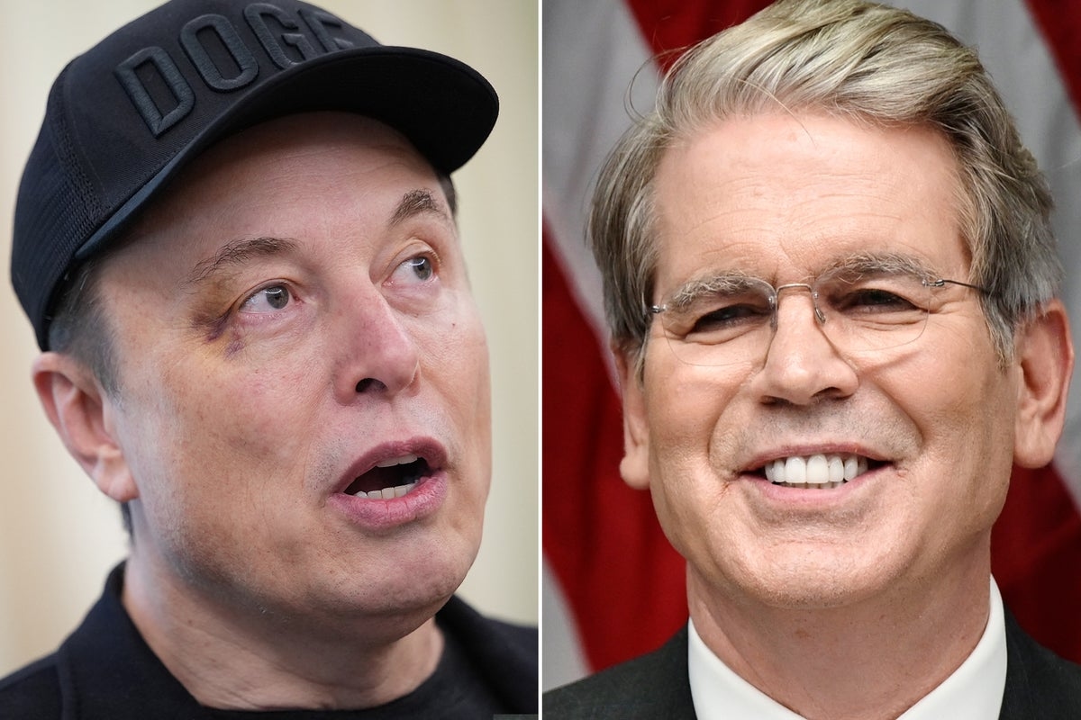 Scott Bessent addresses explosive ‘WWE' clash with Elon Musk in West Wing - and if he gave him a black eye