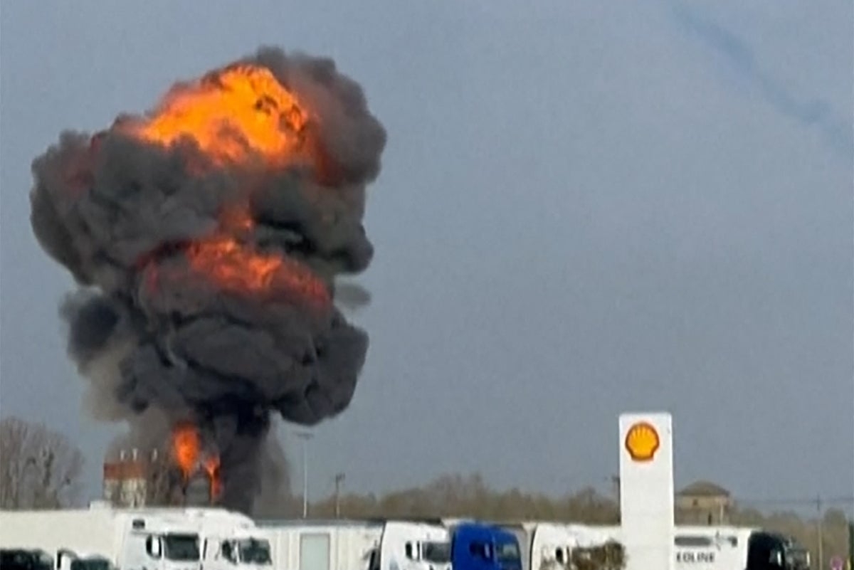 French Air Force jets explode in fireball after mid-air stunt crash