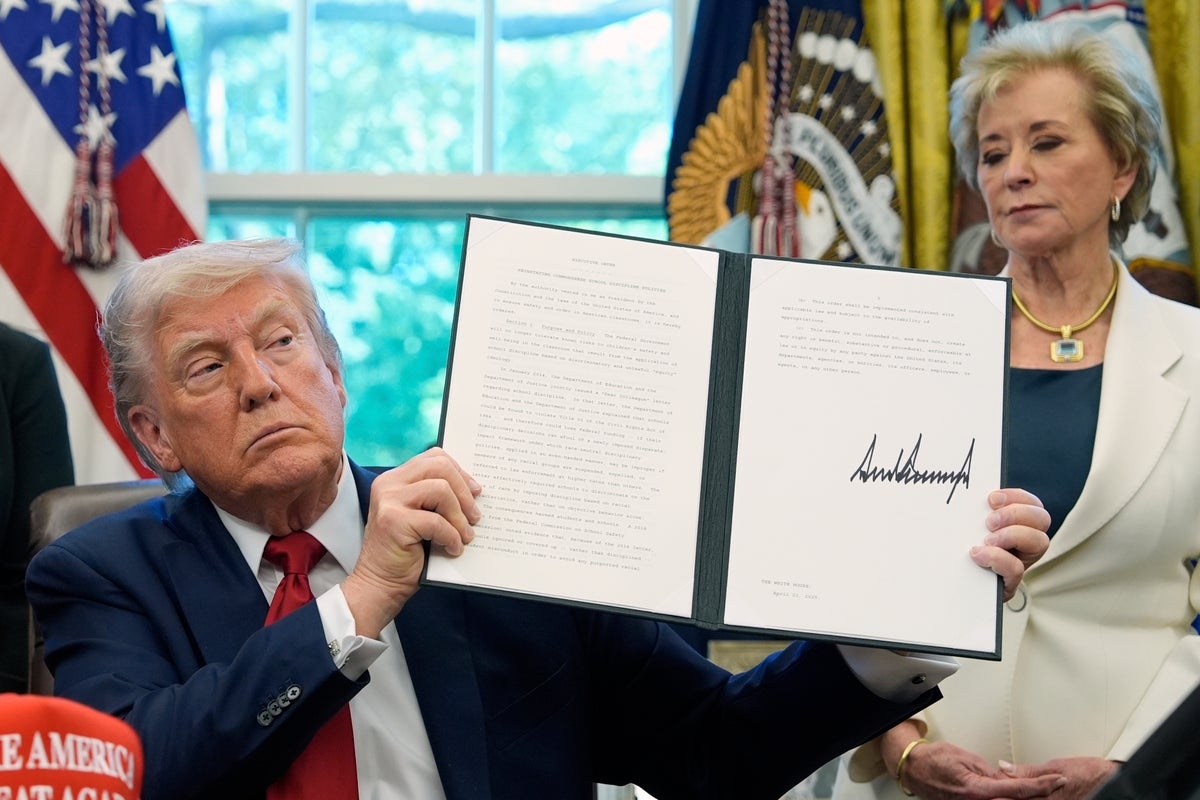 Linda McMahon says Harvard and Columbia making ‘progress' to meet Trump's demands to stop antisemitism
