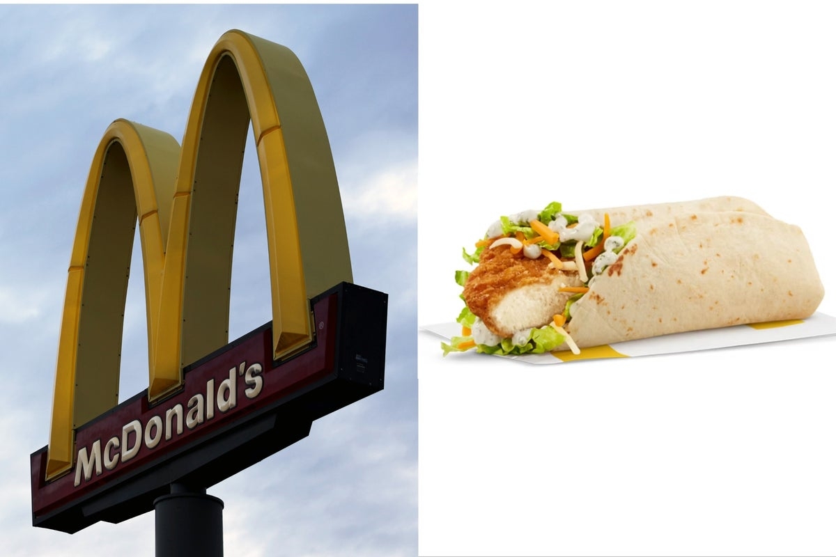 McDonald's finally unveils Snack Wrap release date after Popeyes launches competitor