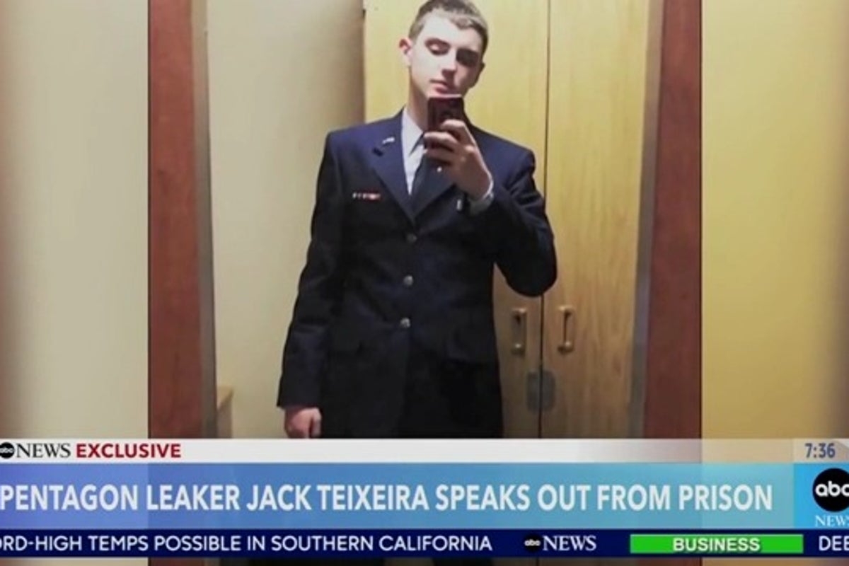 Pentagon leaker begs Trump for pardon in jailhouse interview, calls himself a ‘patriot'