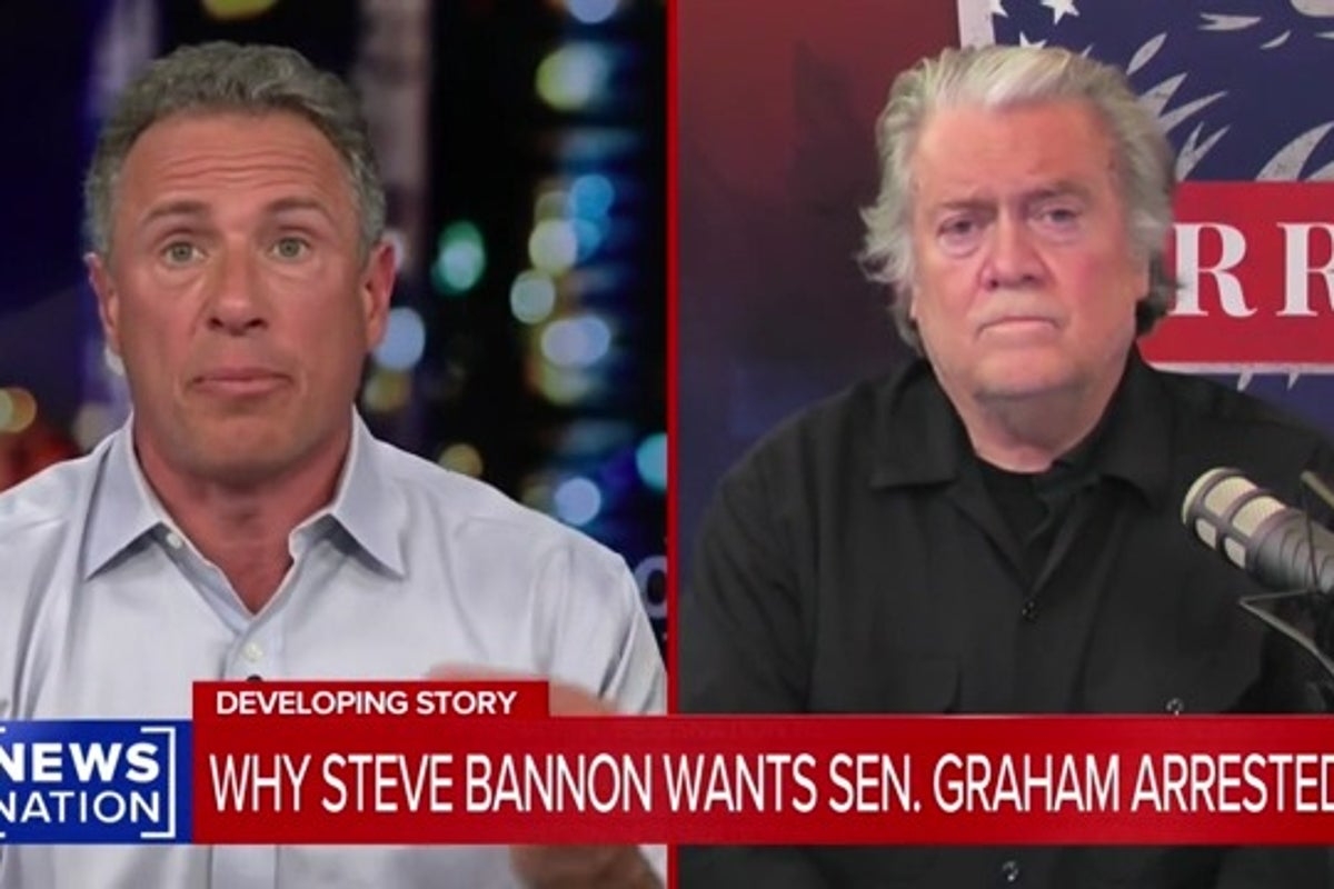 Steve Bannon keeps calling for Lindsey Graham to be ‘thrown in jail' for ‘stirring it up' in Ukraine