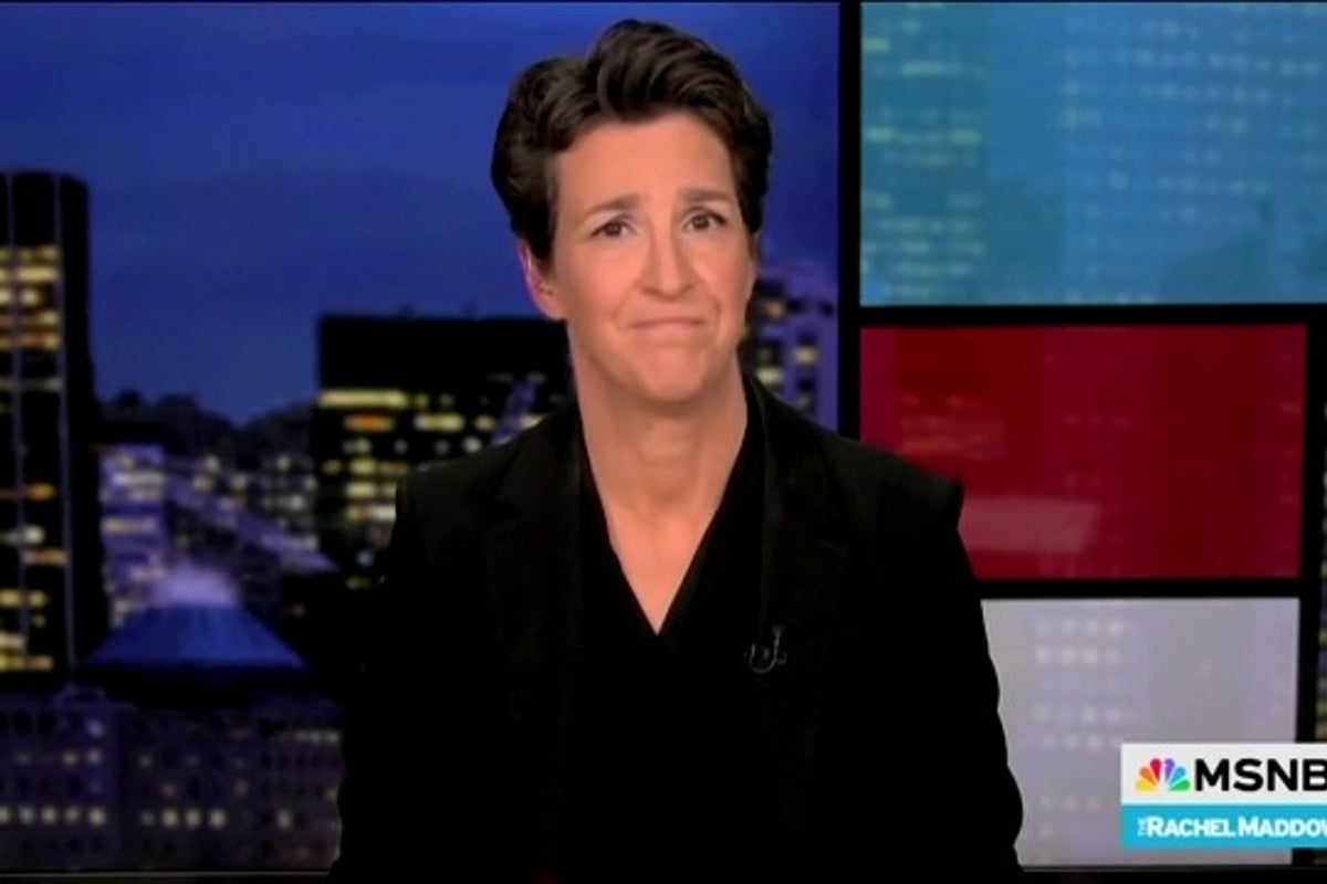 Rachel Maddow slams MSNBC's ‘indefensible' and ‘unnerving' decision to drop Joy Reid