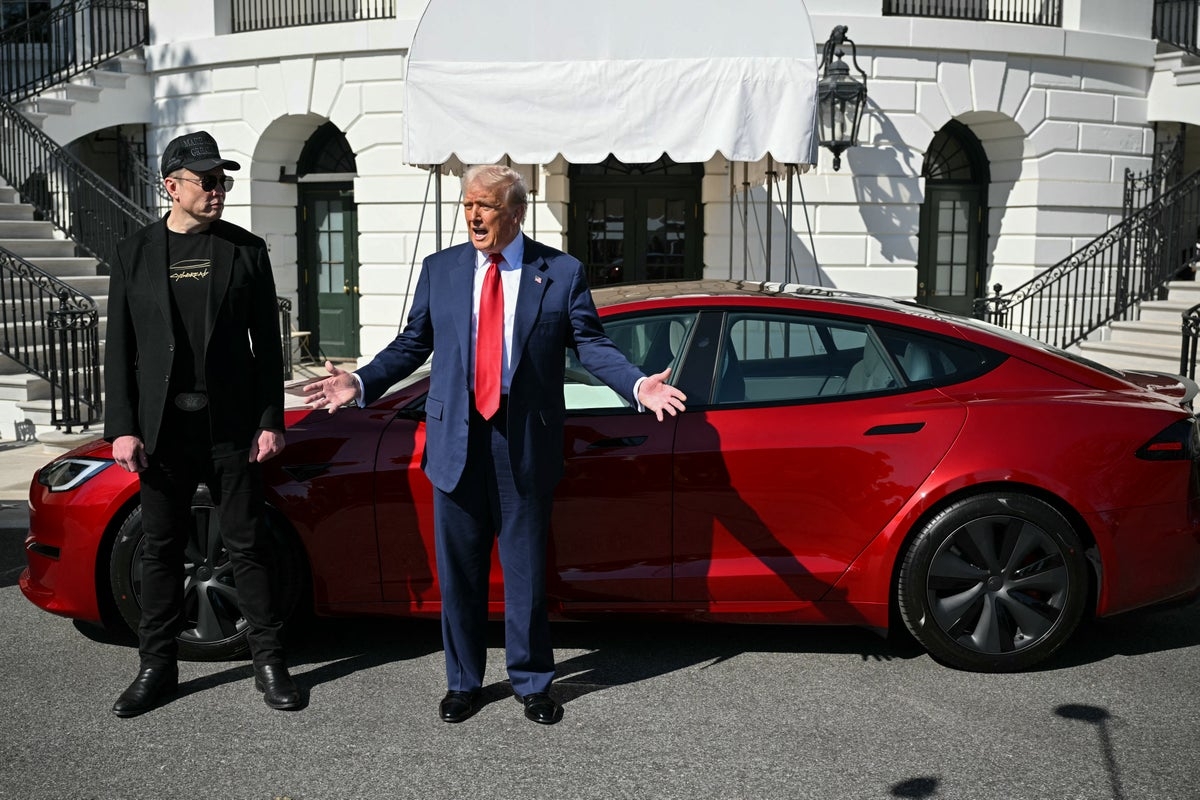 Who gets the cybertruck? Both MAGA World and liberals have turned on Musk's Tesla as Trump divorce turns friends to foe