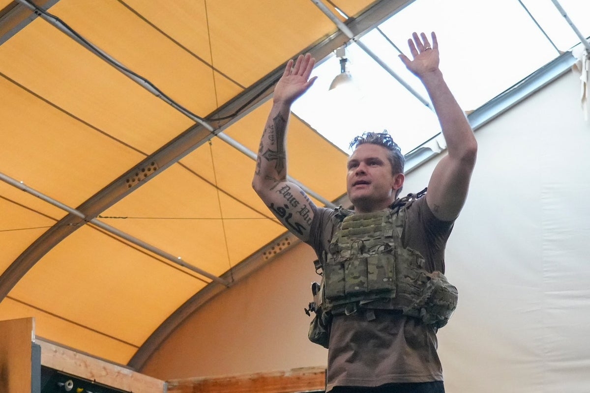 Pete Hegseth slammed over Arabic tattoo: ‘Clear symbol of Islamophobia'