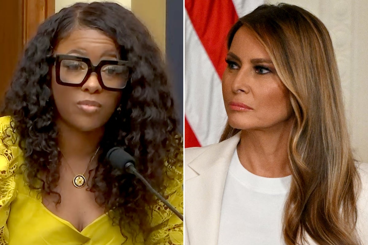 Jasmine Crockett fumes over Melania's ‘Einstein visa' and shreds the first lady's modeling career