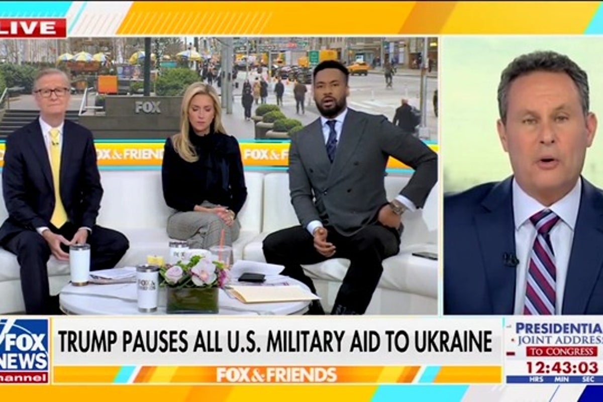 Brian Kilmeade clashes with his Fox & Friends co-hosts while reminding them ‘Putin is the bad guy'