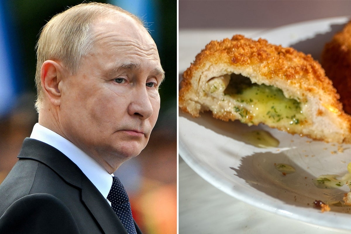 Putin team trolls its way to Ukraine summit with Trump as it serves ‘Chicken Kyiv' for in-flight meal