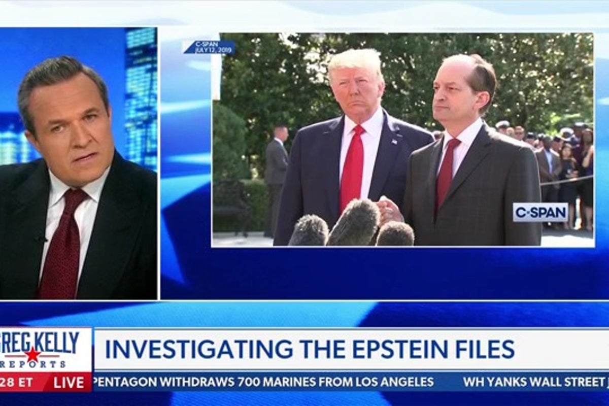 Newsmax star defends Alex Acosta's sweetheart plea deal for Epstein — but ignores the network's conflict of interest