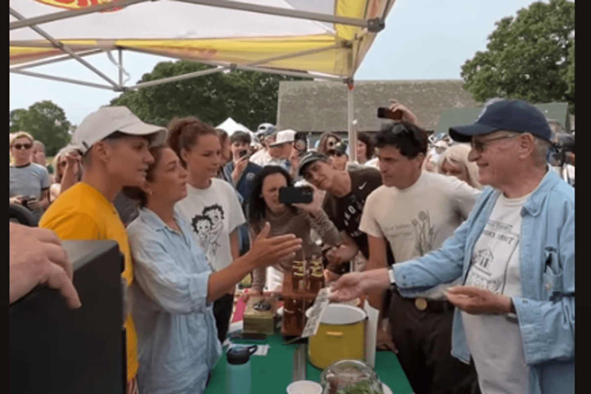Alan Dershowitz once again denied pierogi as Martha's Vineyard residents chant ‘time to go'