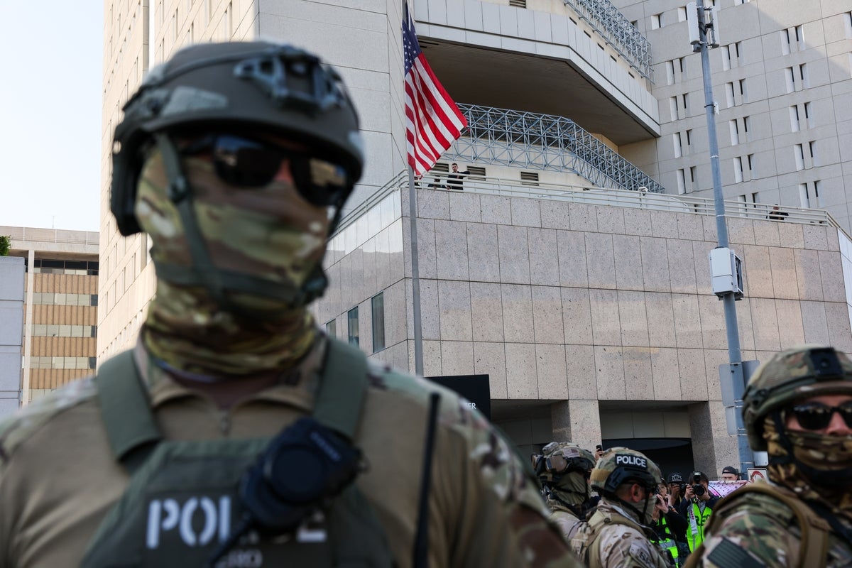 Workers living in fear of ICE raids in Los Angeles are hiding ‘like Anne Frank'