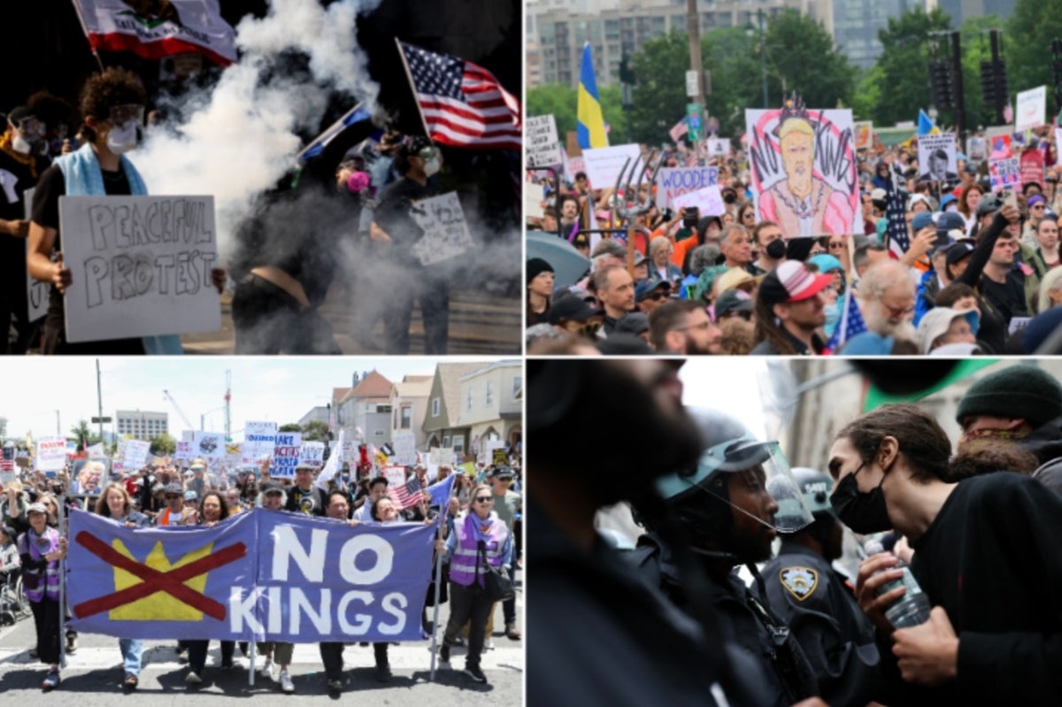 From San Fran to Mar-a-Lago: Anger with Trump leads thousands to march for ‘No Kings' as cops descend on marches