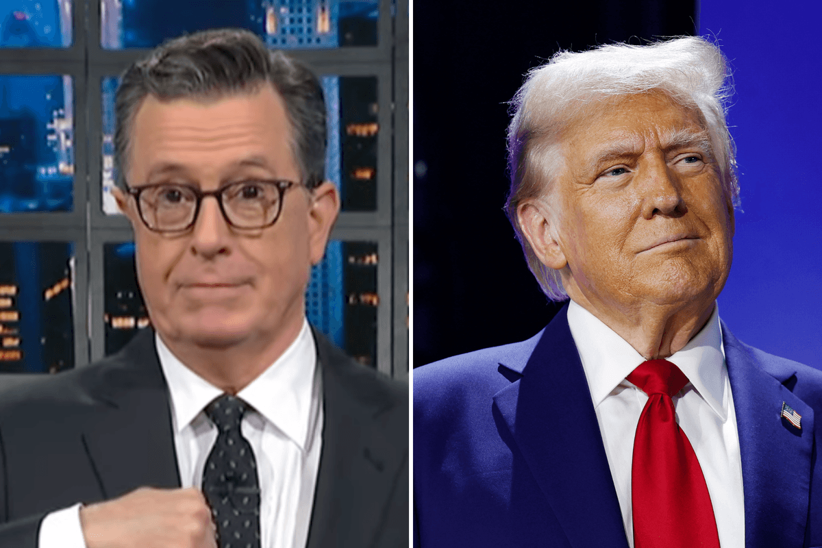 Trump reignites feud with CBS over ‘deleted' Colbert interview - years after his claim was debunked
