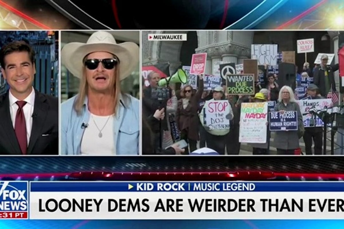 Kid Rock blames ‘ugly-a**' liberal women for low birthrate as Fox News host laughs