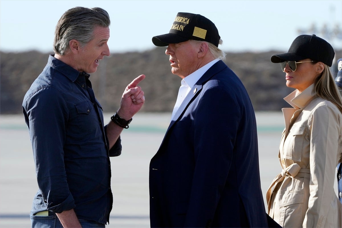 Star Wars, Simpsons and Spy Kids: Trump and Gavin Newsom locked in bizarre LA protests meme battle