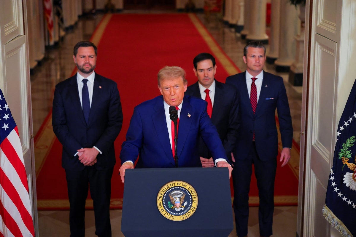 Trump says Iran strikes ‘spectacular military success' and warns ‘bully' Iran to ‘make peace' or face ‘greater' attacks