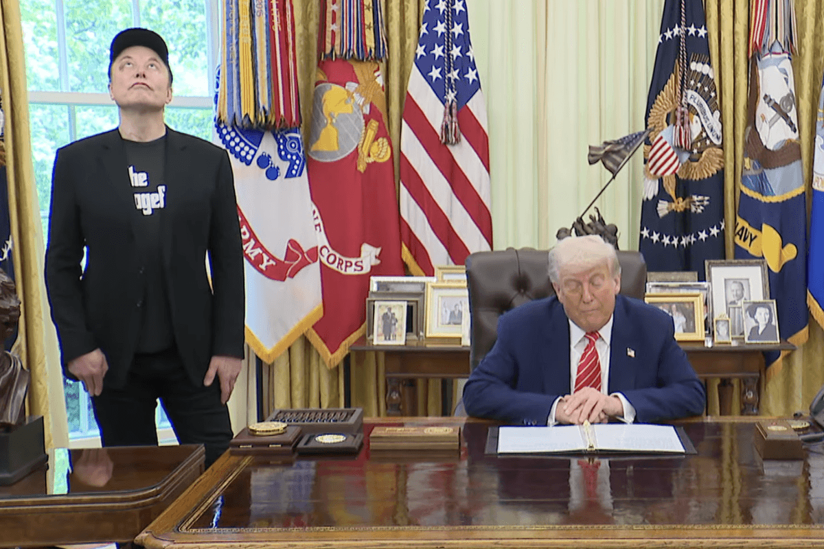 Trump conducts the weirdest exit interview in history as Musk departs the White House — for now