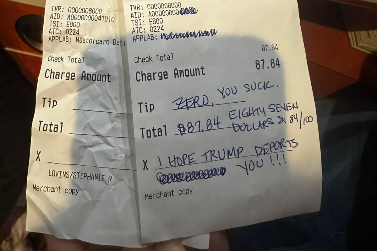 ‘I hope Trump deports you' note left for server at Mexican restaurant