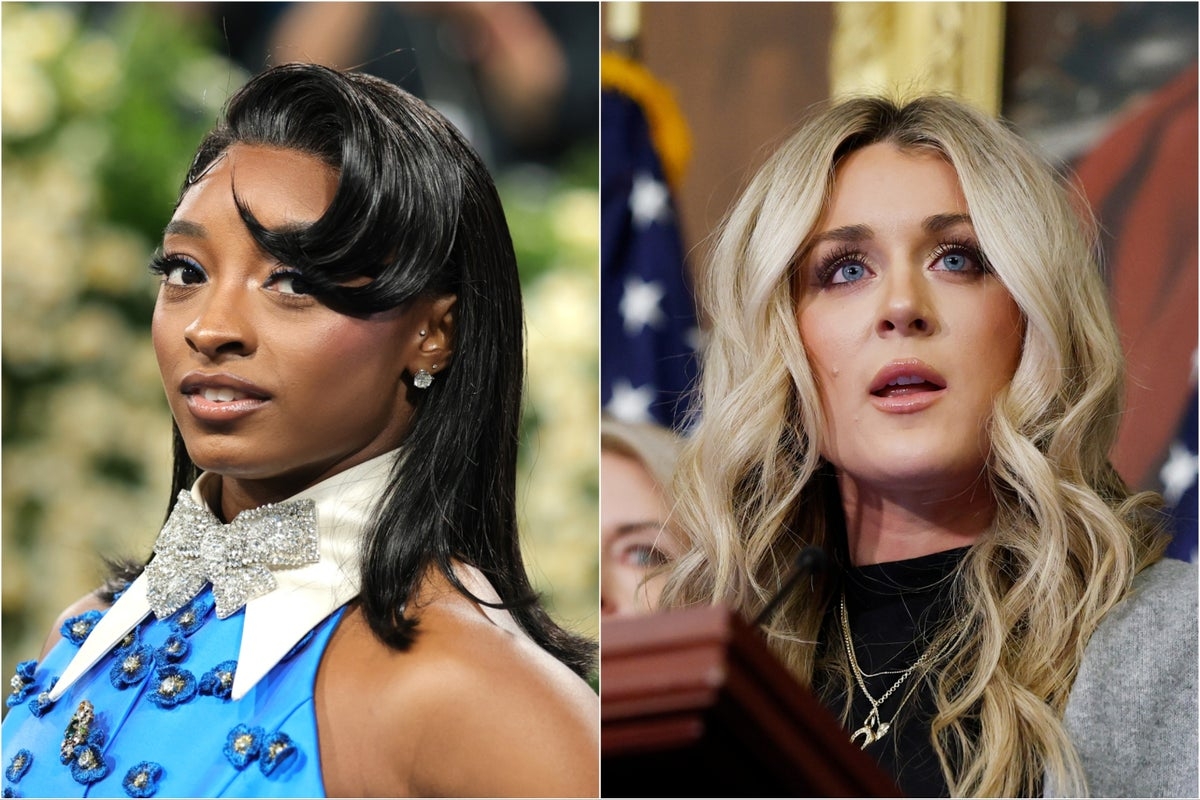 Simone Biles blasts ‘truly sick' Riley Gaines over swimmer's mockery of 17-year-old trans athlete