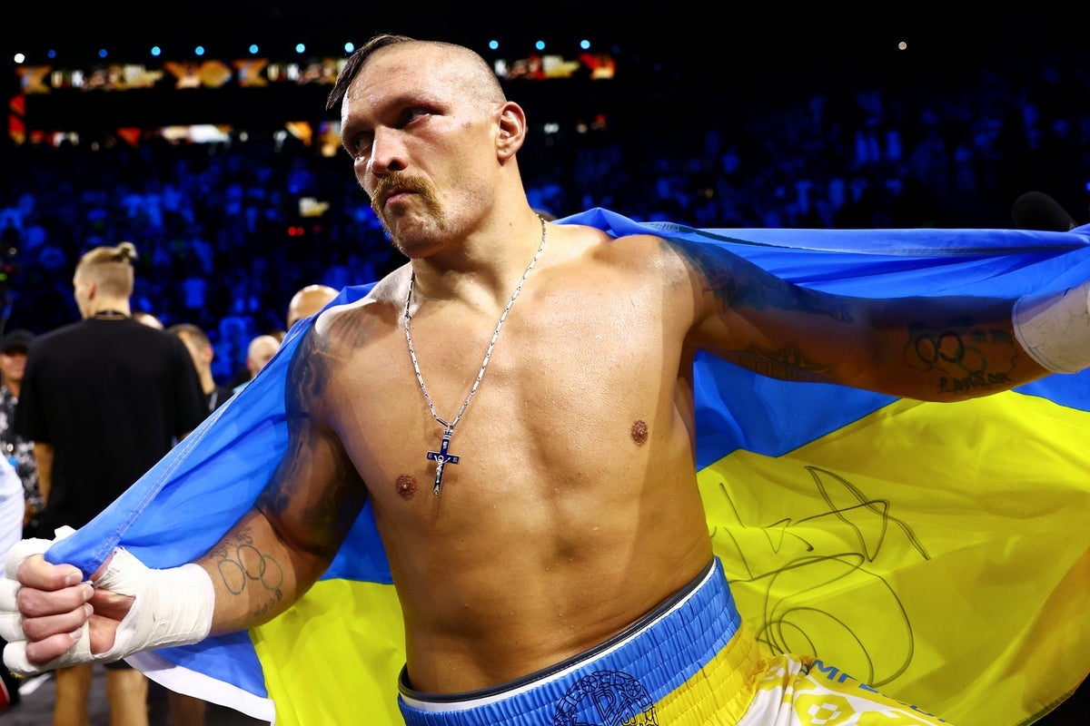 Ukraine boxer Oleksandr Usyk invites Trump to ‘live in my house' to experience Russian war
