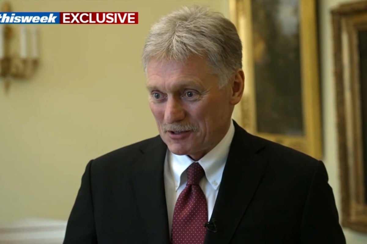 Putin's spokesman says Moscow will ‘continue' invasion while blaming Ukraine for not being ‘ready' for peace