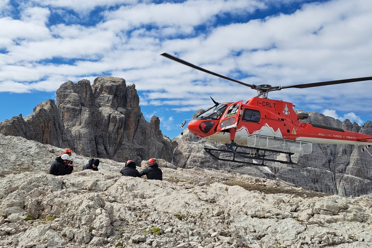Rockfall prompts evacuation from popular hiking trails in Italian Dolomites