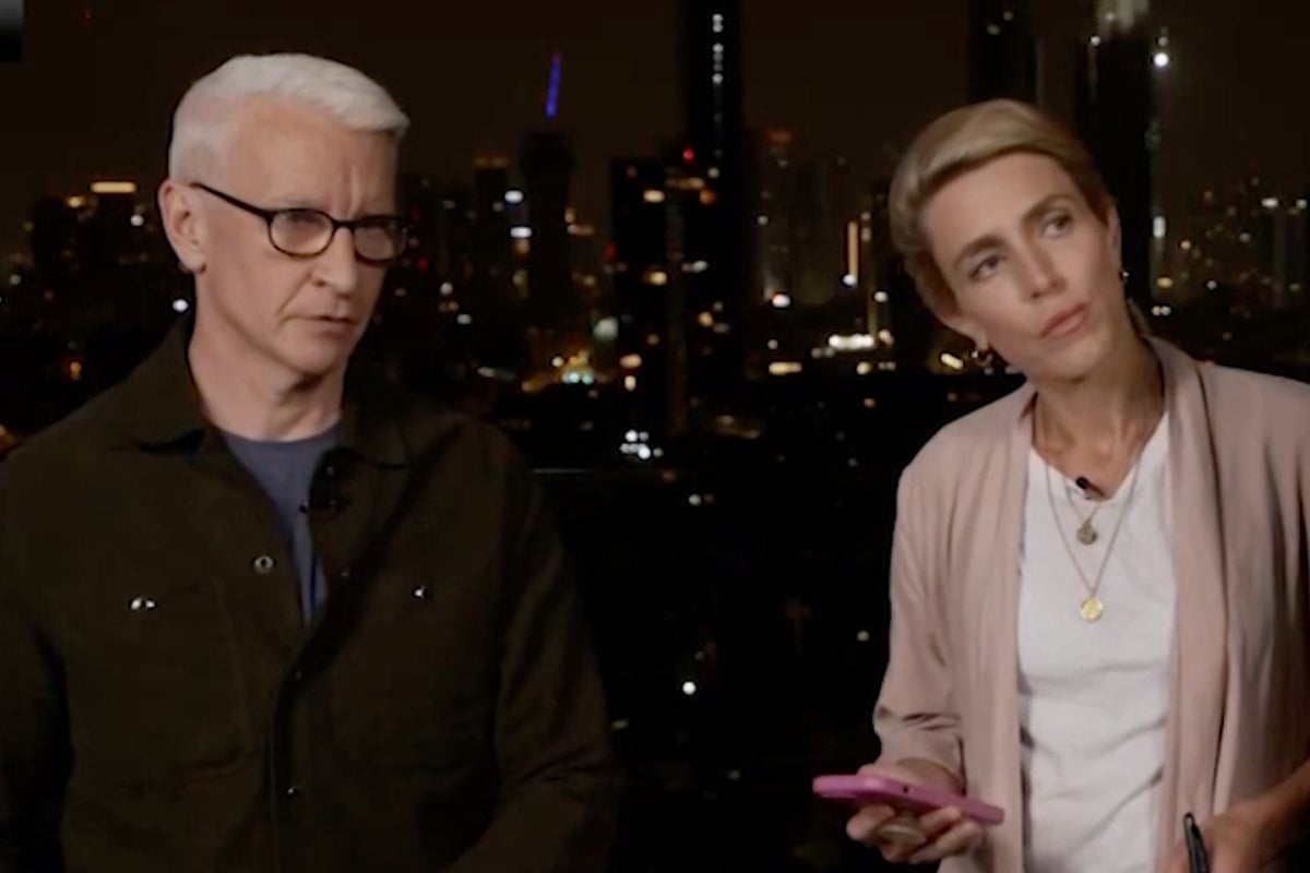 CNN's Anderson Cooper flees set on air amid incoming missile threat in Israel: ‘We should probably go'