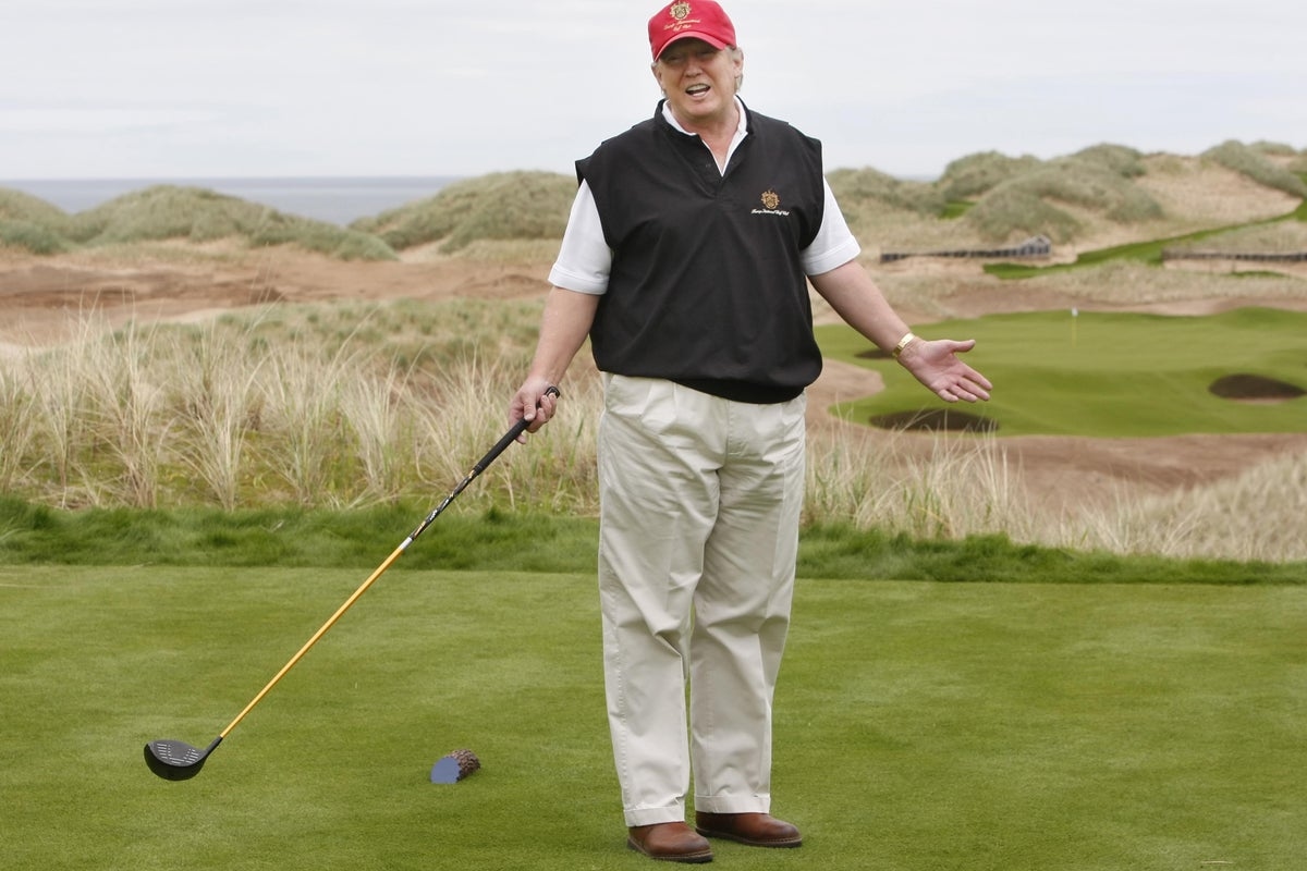 Stunning amount Trump's Scotland trip will cost taxpayers – largely to promote his golf courses there: report