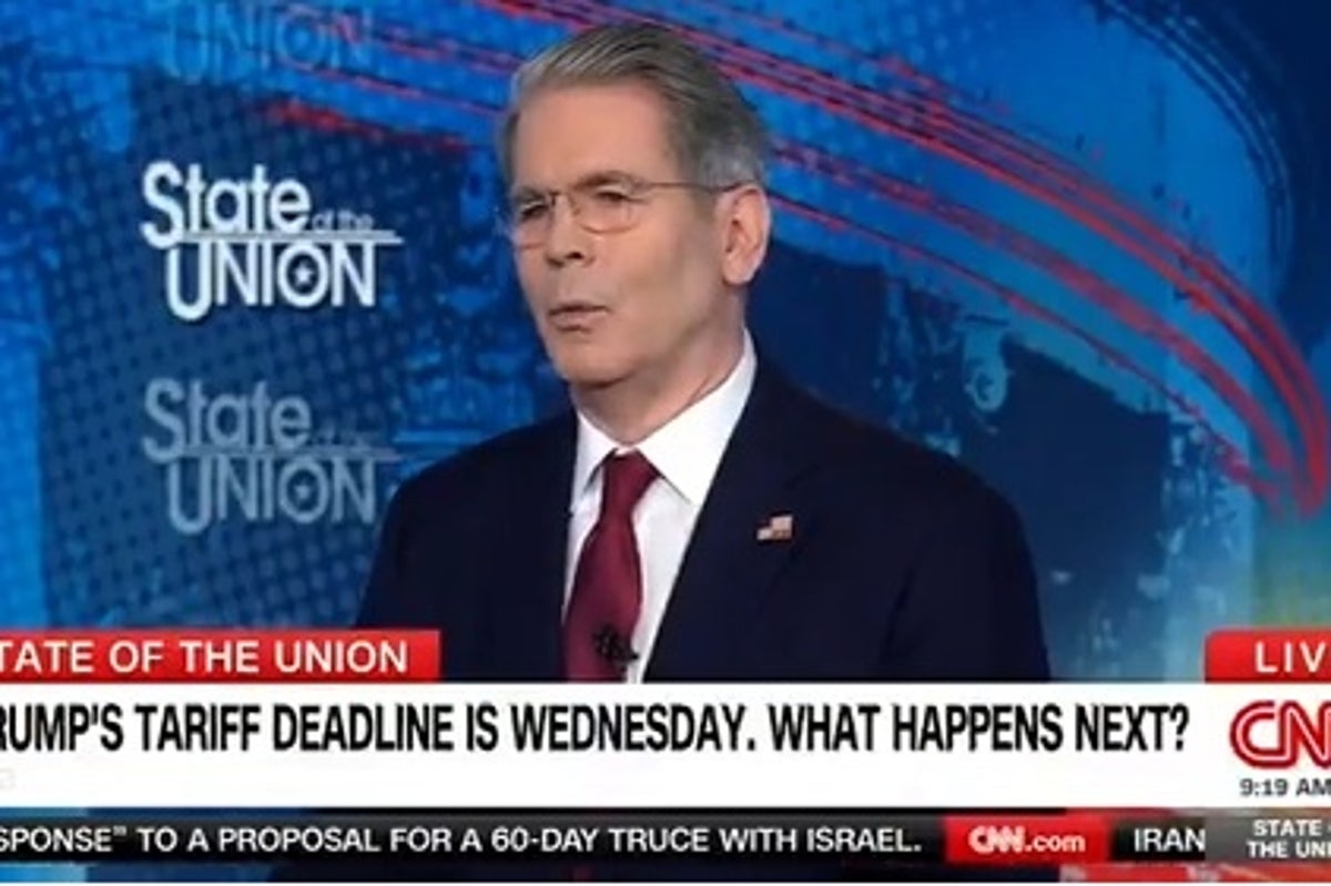 Scott Bessent spars with CNN host over whether Trump's tariffs count as trade deals