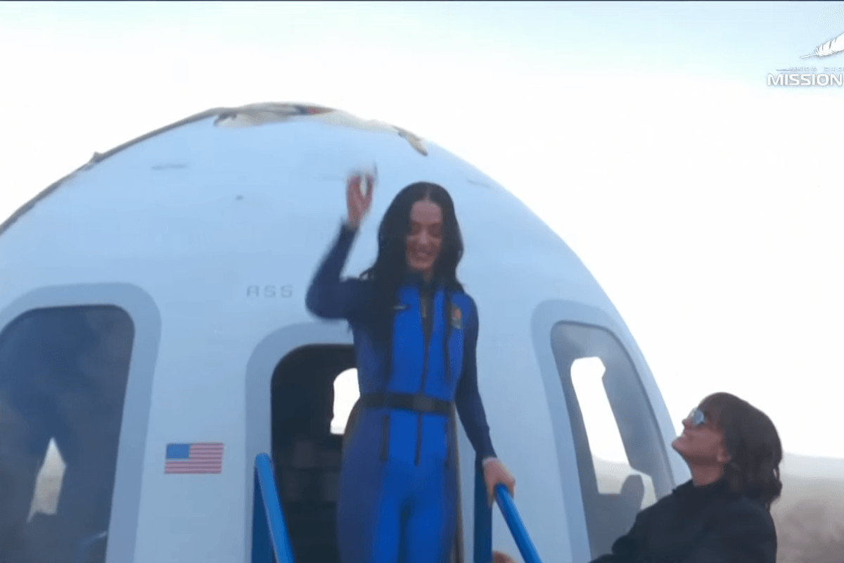 Katy Perry sang ‘What a Wonderful World' in space, Gayle King reveals