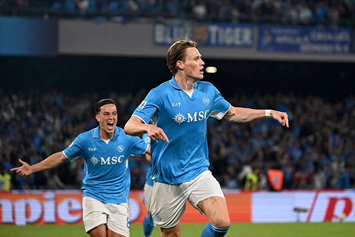 Scott McTominay's stunning scissor kick delivers Serie A title for Napoli