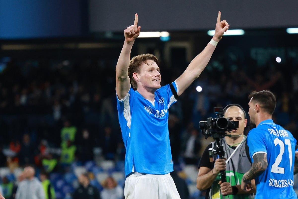 Scott McTominay hailed as ‘genius' as Napoli seize control of Serie A title race