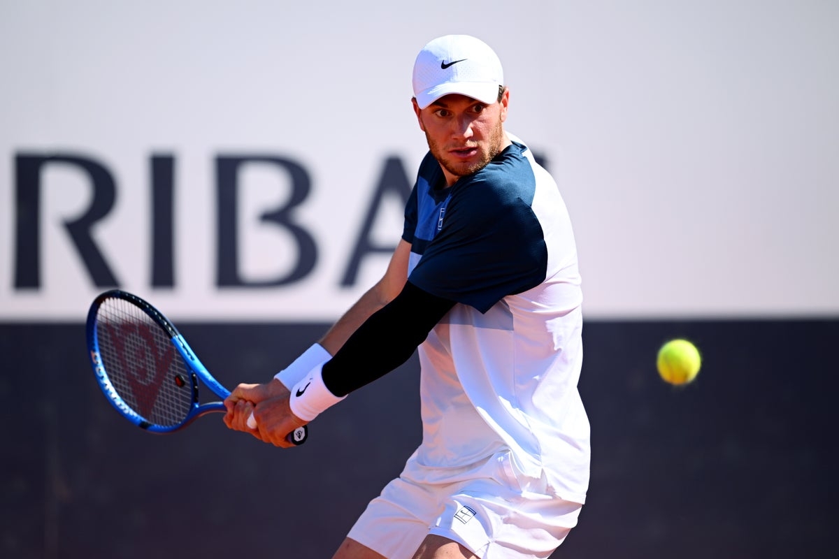 Jack Draper v Corentin Moutet start time and how to watch Italian Open match