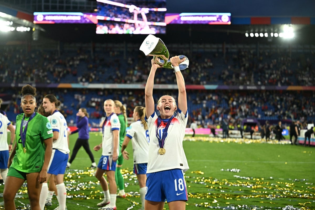 Chloe Kelly among four England players in Euro 2025 team of the tournament despite starting zero games