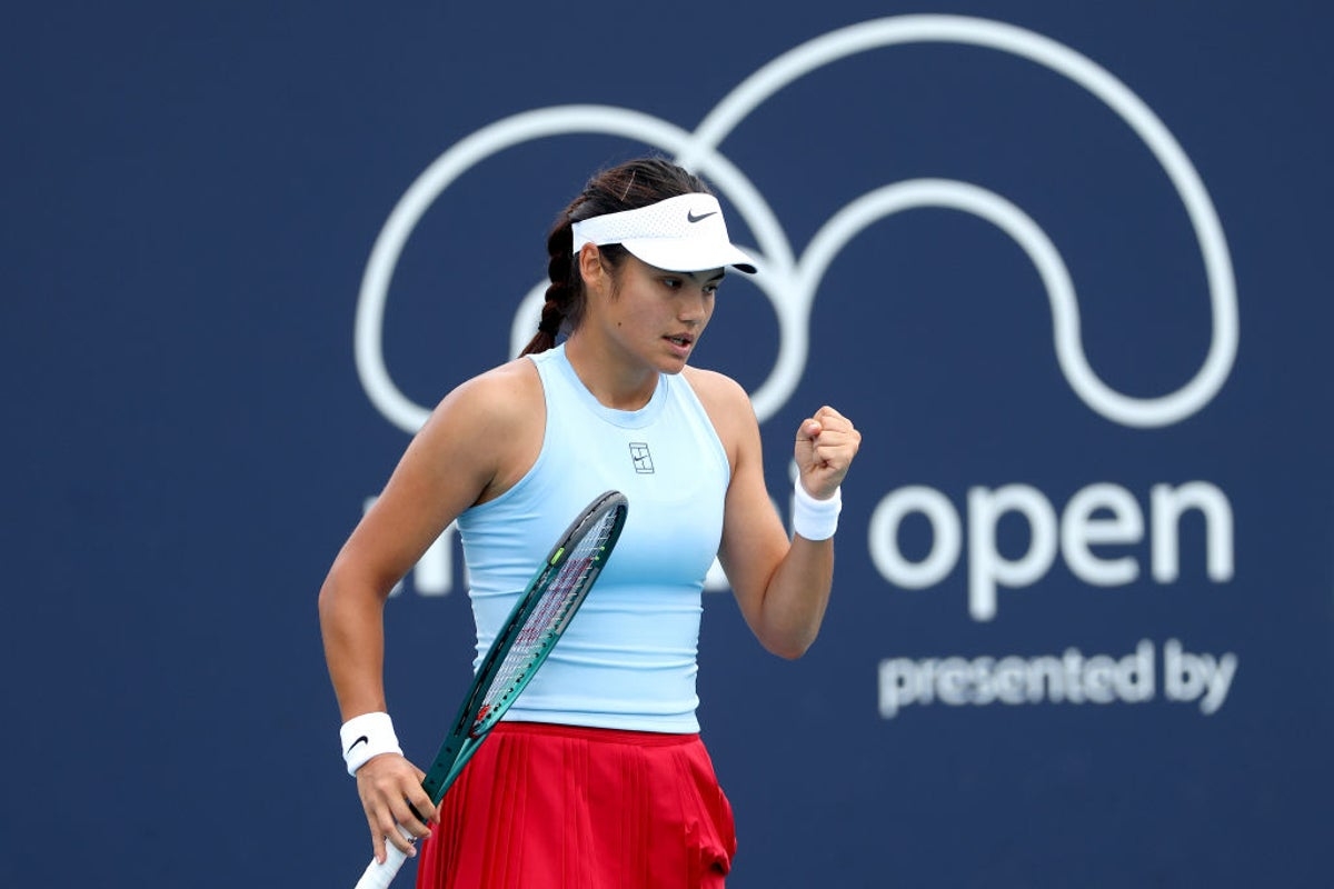 Emma Raducanu vs Jessica Pegula LIVE: Miami Open latest score and updates