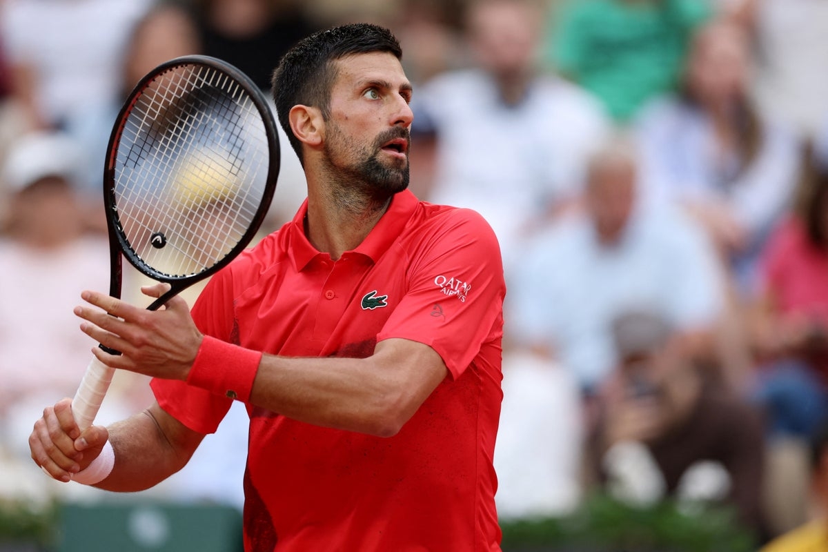 French Open order of play, today's results and Roland Garros schedule