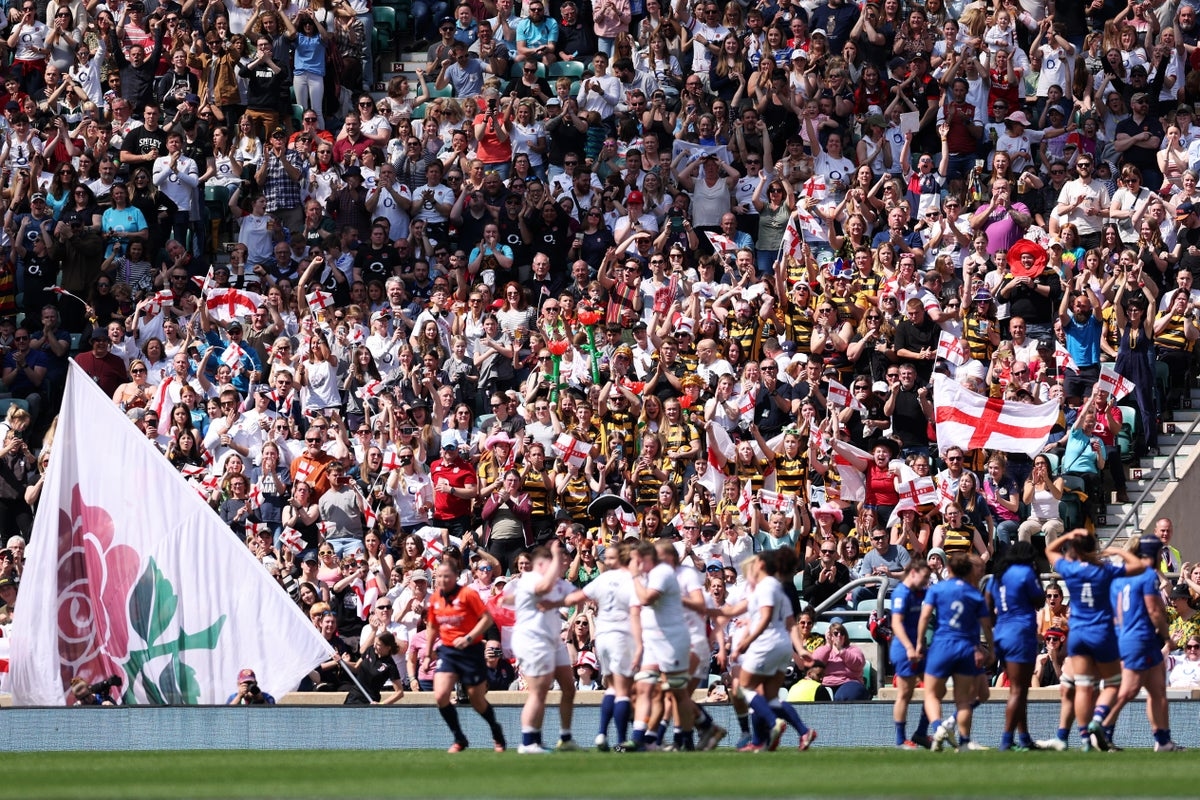 Women's Rugby World Cup final sold out with Twickenham set for record attendance